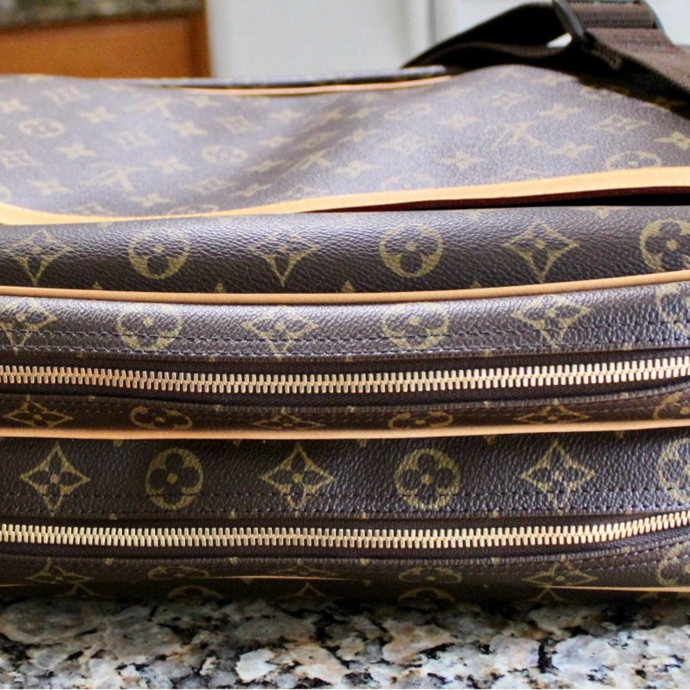 🏅NEVER USED🏅Louis Vuitton Monogram Reporter GM Shoulder Bag - Picture 5 of 12
